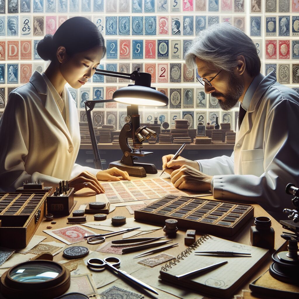 professional stamp grading