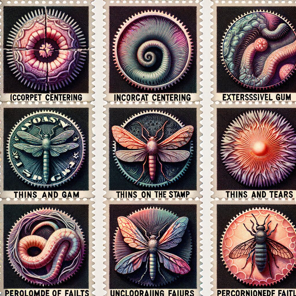 stamp grading mistakes